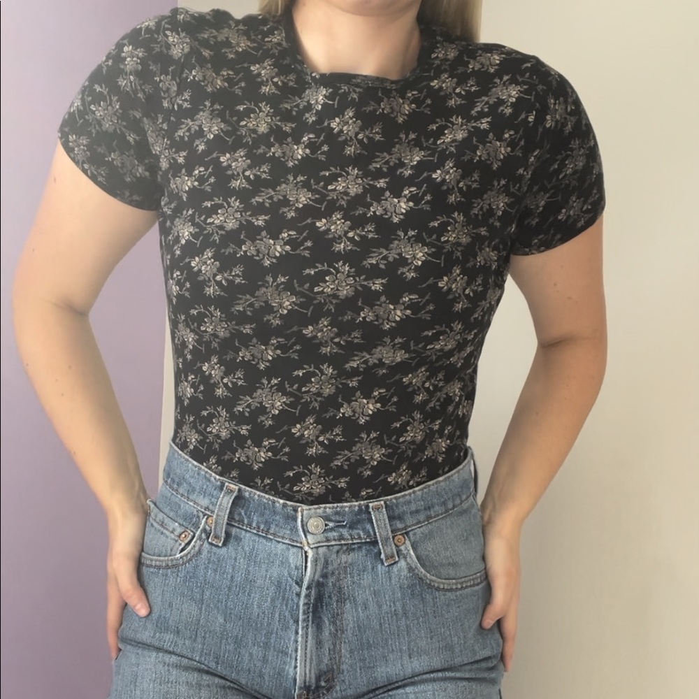 Vintage Style Lauren Ralph Lauren Printed Top